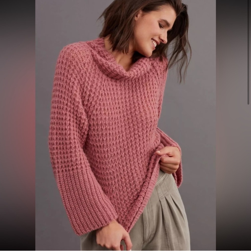 Maeve‎ by Anthropologie Dionne Sweater Pink XS